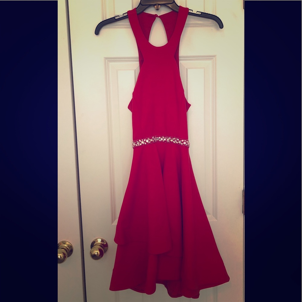 Cute red dress